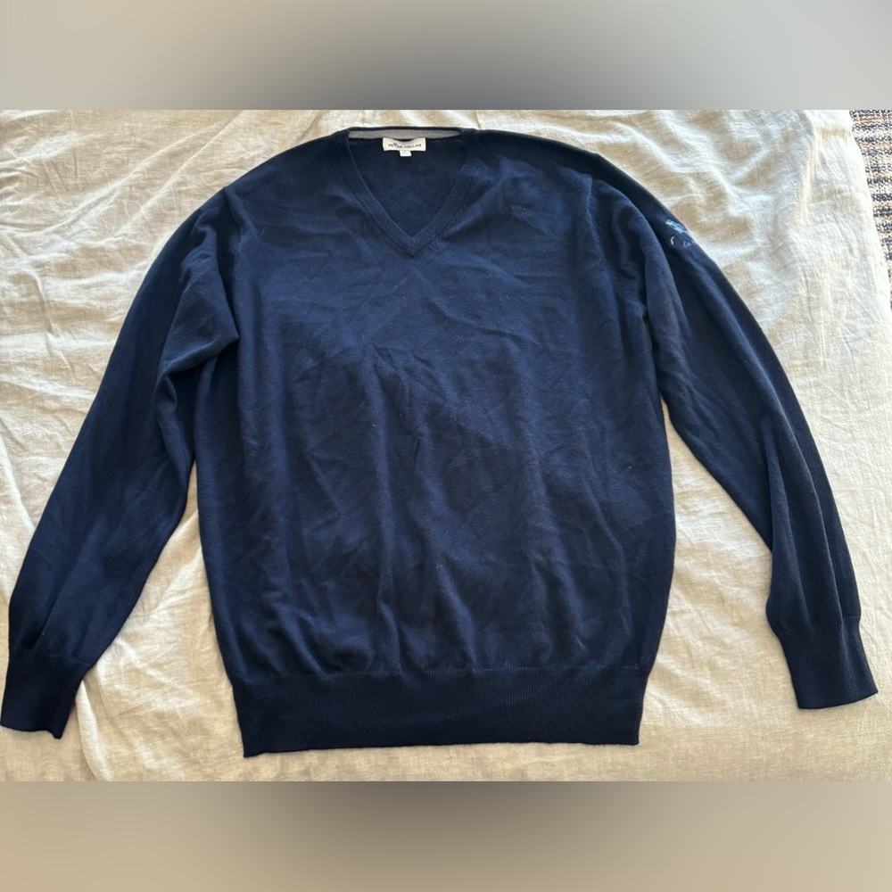Peter Millar navy sweater